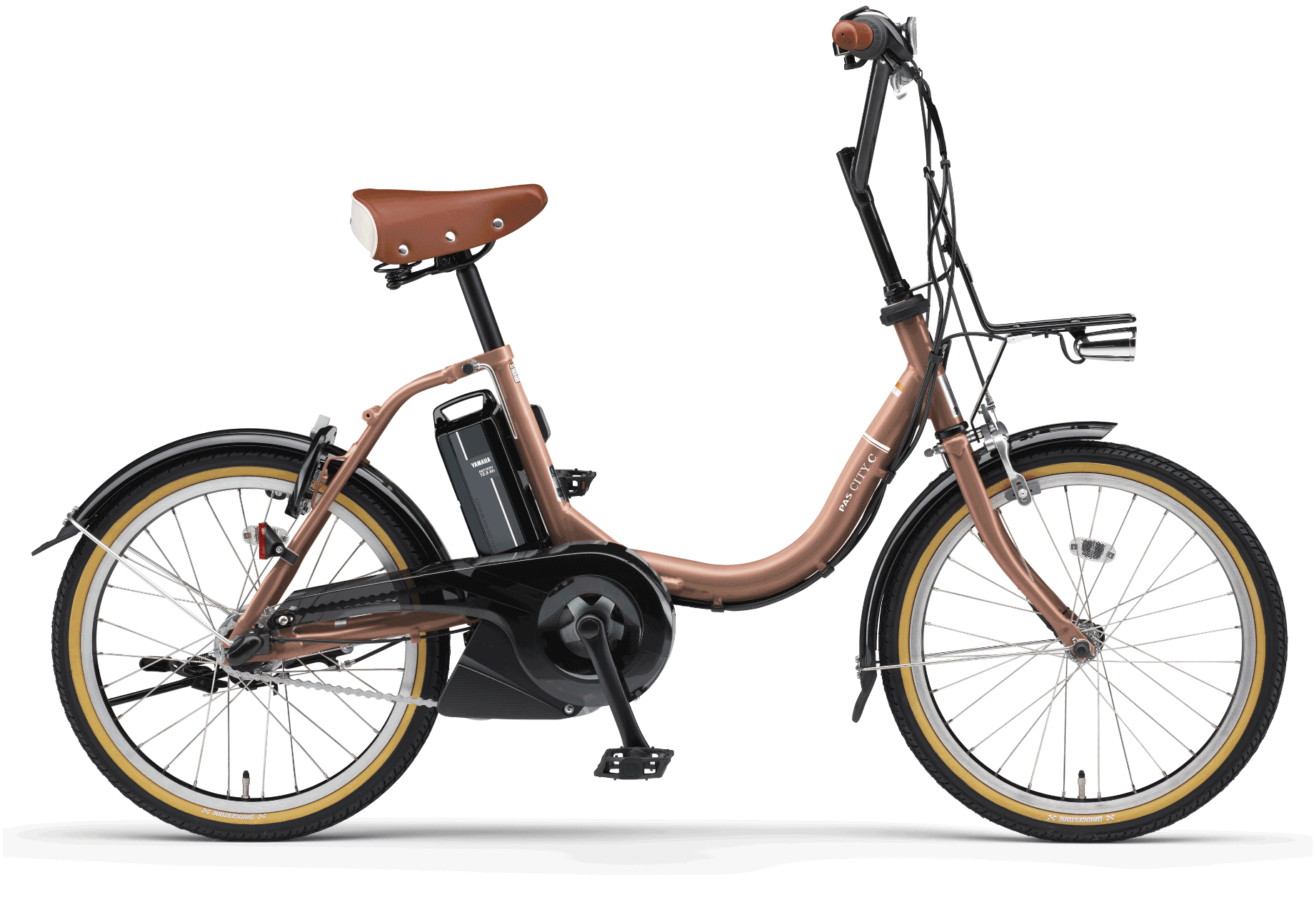 YAMAHA コンパクト電動アシスト自転車 PAS CITY-C 写真