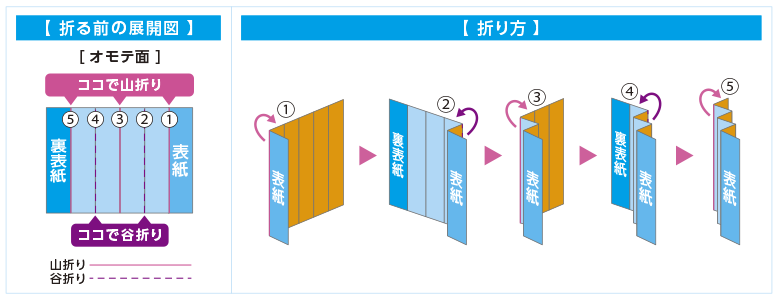 外6つ折